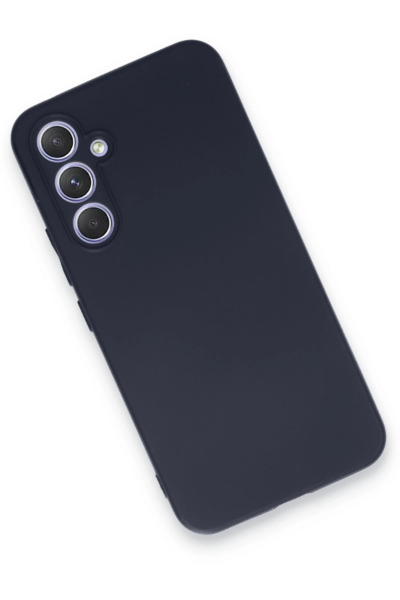 Newface Samsung Galaxy A54 5G Kılıf First Silikon - Lacivert resmi