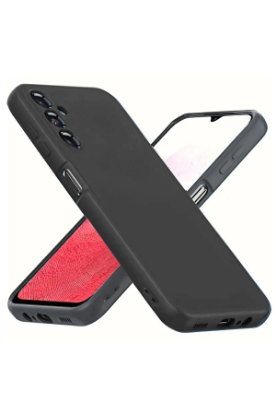 Newface Samsung Galaxy A34 5G Kılıf First Silikon - Siyah resmi