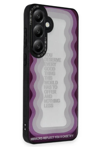 Newface Samsung Galaxy S23 FE Kılıf Mirror Desenli Kapak - Mirror - 5 resmi