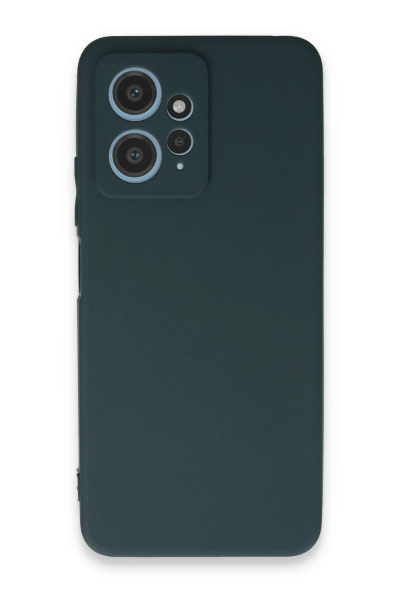 Newface Xiaomi Redmi Note 12 4G Kılıf First Silikon - Koyu Yeşil resmi