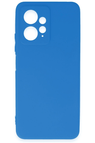 Newface Xiaomi Redmi Note 12 4G Kılıf First Silikon - Mavi resmi