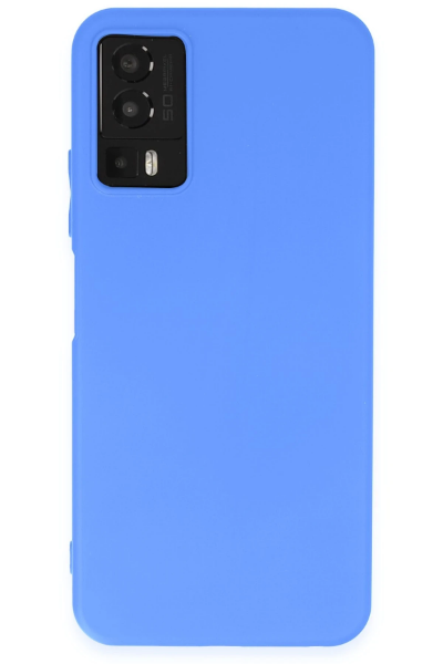 Newface General Mobile GM 23 Kılıf First Silikon - Mavi resmi