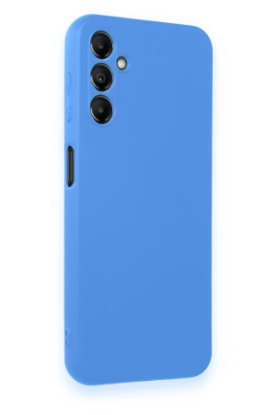 Newface Samsung Galaxy A24 4G Kılıf First Silikon - Mavi resmi