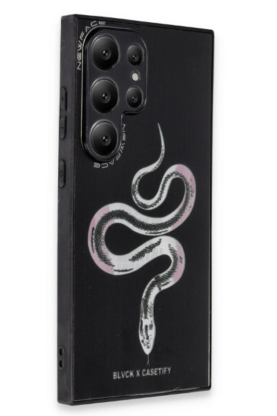 Newface Samsung Galaxy S24 Ultra Kılıf Mirror Desenli Kapak - Mirror - 13 resmi