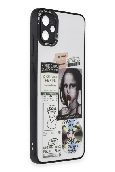 Newface Samsung Galaxy A05 Kılıf Mirror Desenli Kapak - Mirror - 2 resmi