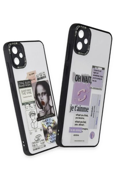 Newface Samsung Galaxy A05 Kılıf Mirror Desenli Kapak - Mirror - 10 resmi
