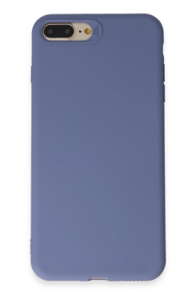 Newface iPhone 7 Plus Kılıf First Silikon - Gri resmi