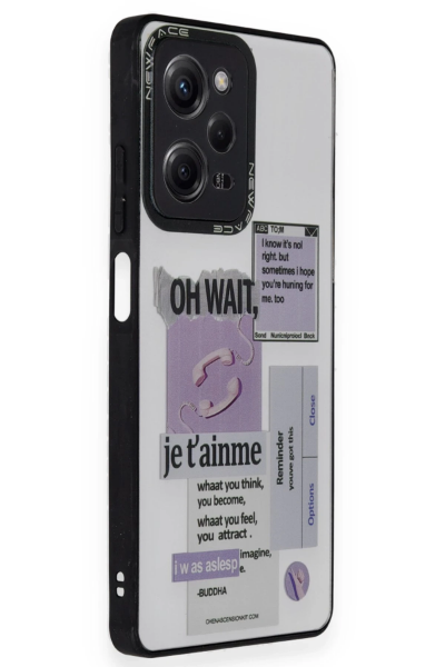 Newface Xiaomi Poco X5 Pro 5G Kılıf Mirror Desenli Kapak - Mirror - 4 resmi