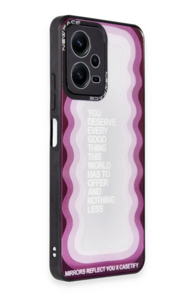 Newface Xiaomi Poco X5 Pro 5G Kılıf Mirror Desenli Kapak - Mirror - 5 resmi