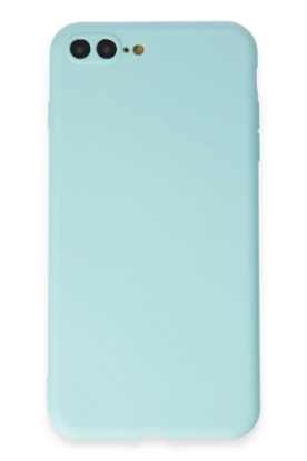 Newface iPhone 7 Plus Kılıf First Silikon - Turkuaz resmi