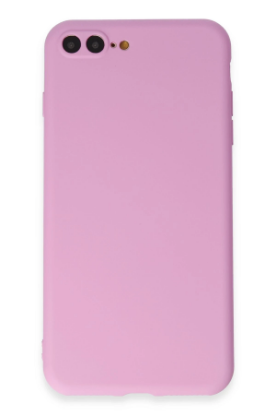Newface iPhone 7 Plus Kılıf First Silikon - Açık Mor resmi