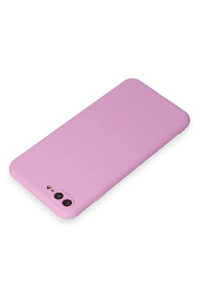 Newface iPhone 7 Plus Kılıf First Silikon - Açık Mor resmi