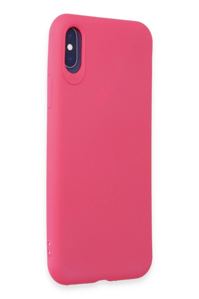 Newface iPhone X Kılıf First Silikon - Pembe resmi