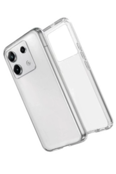 Newface Xiaomi Redmi Note 13 4G Kılıf Lüx Şeffaf Silikon resmi