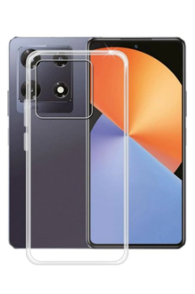 Newface İnfinix Note 30 Pro 4G Kılıf Lüx Şeffaf Silikon resmi