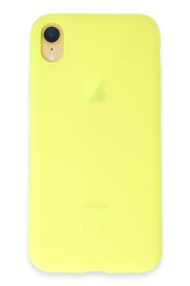 Newface iPhone XR Kılıf First Silikon - Parlak Yeşil resmi