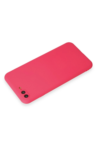 Newface iPhone 7 Plus Kılıf First Silikon - Pembe resmi