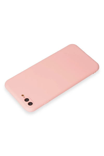 Newface iPhone 7 Plus Kılıf First Silikon - Pudra resmi