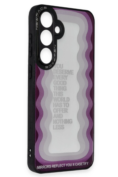 Newface Samsung Galaxy A15 4G Kılıf Mirror Desenli Kapak - Mirror - 5 resmi