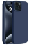 Newface iPhone 15 Kılıf First Silikon - Lacivert resmi