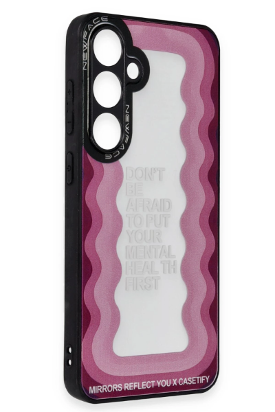 Newface Samsung Galaxy A25 5G Kılıf Mirror Desenli Kapak - Mirror - 11 resmi