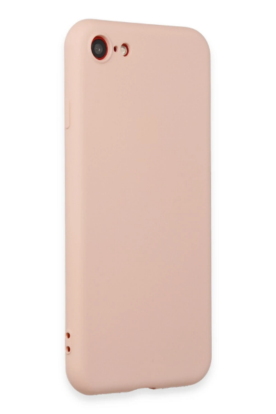 Newface iPhone 7 Kılıf First Silikon - Pudra resmi