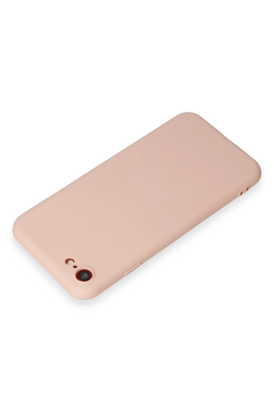Newface iPhone 7 Kılıf First Silikon - Pudra resmi