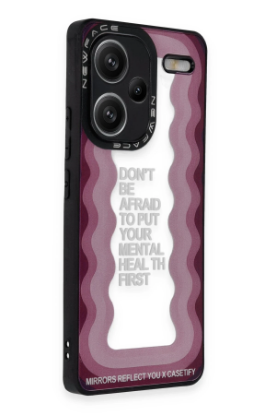 Newface Xiaomi Redmi Note 13 Pro Plus Kılıf Mirror Desenli Kapak - Mirror - 11 resmi