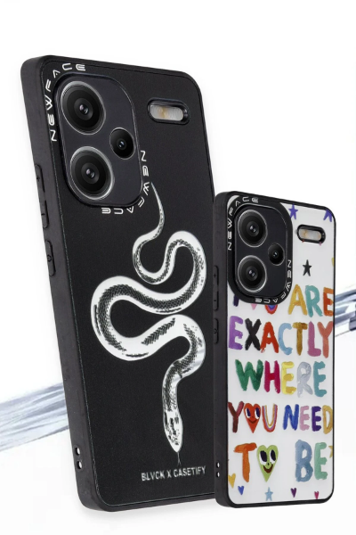 Newface Xiaomi Redmi Note 13 Pro Plus Kılıf Mirror Desenli Kapak - Mirror - 11 resmi