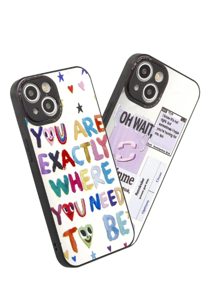 Newface iPhone 15 Kılıf Mirror Desenli Kapak - Mirror - 11 resmi