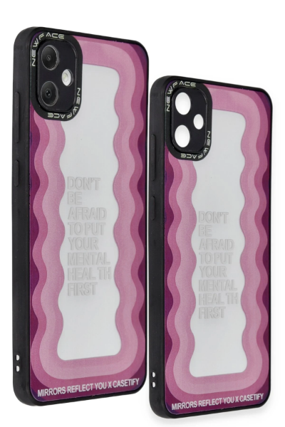 Newface Samsung Galaxy A05 Kılıf Mirror Desenli Kapak - Mirror - 11 resmi