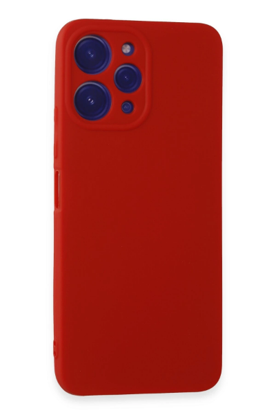 Newface Xiaomi Redmi 12 Kılıf First Silikon - Kırmızı resmi