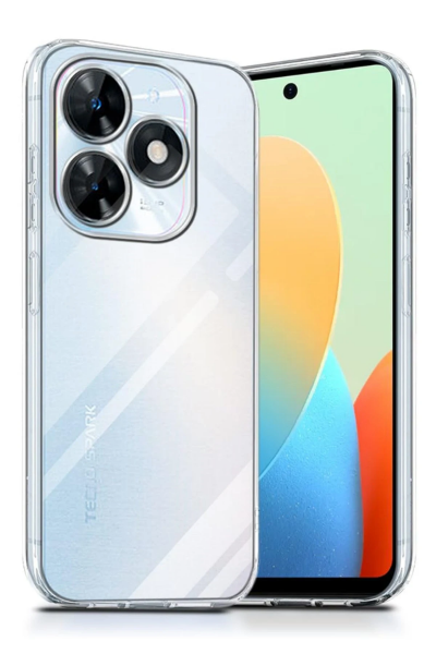 Newface Tecno Spark Go 2024 Kılıf Lüx Şeffaf Silikon resmi