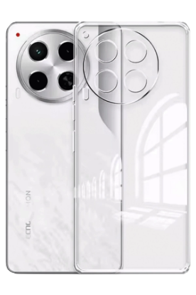 Newface Tecno Camon 30 Kılıf Lüx Şeffaf Silikon resmi