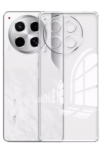 Newface Tecno Camon 30 Kılıf Lüx Şeffaf Silikon resmi