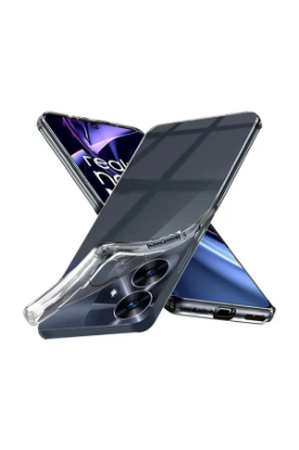 Newface Realme Note 60 Kılıf Lüx Şeffaf Silikon resmi