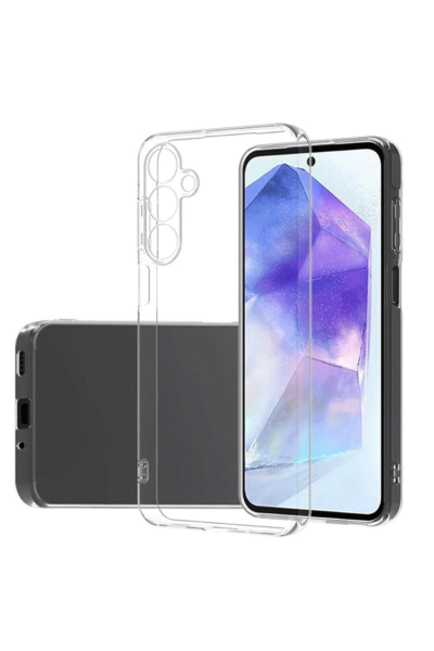 Newface Samsung Galaxy A16 5G Kılıf Lüx Şeffaf Silikon resmi
