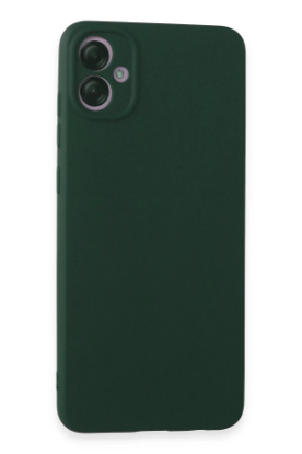 Newface Samsung Galaxy A05 Kılıf First Silikon - Koyu Yeşil resmi