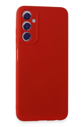 Newface Samsung Galaxy A05S Kılıf First Silikon - Kırmızı resmi