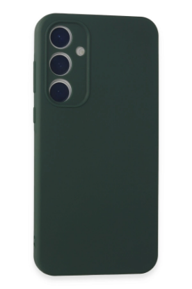 Newface Samsung Galaxy A15 4G Kılıf First Silikon - Koyu Yeşil resmi