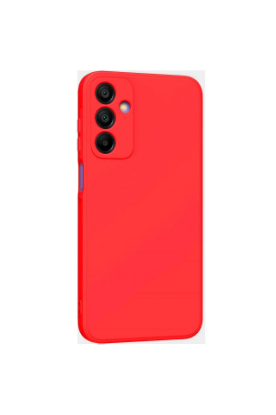 Newface Samsung Galaxy A25 5G Kılıf First Silikon - Kırmızı resmi