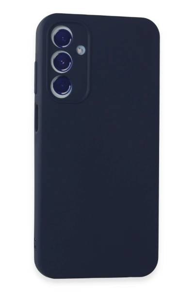 Newface Samsung Galaxy A55 5G Kılıf First Silikon - Lacivert resmi