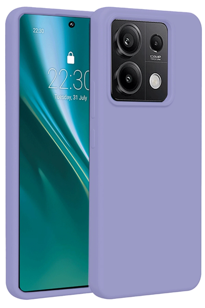 Newface Xiaomi Redmi Note 13 Pro 5G Kılıf First Silikon - Lila resmi