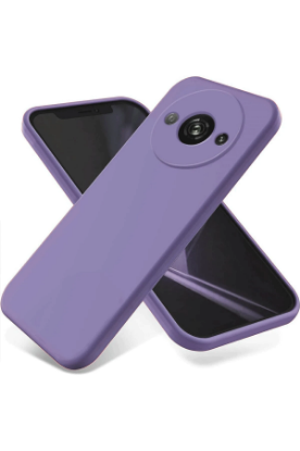 Newface Xiaomi Redmi A3 4G Kılıf First Silikon - Lila resmi