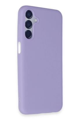 Newface Samsung Galaxy M15 Kılıf First Silikon - Lila resmi