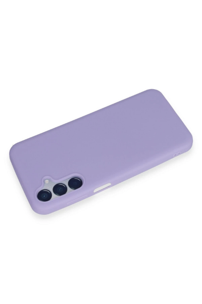 Newface Samsung Galaxy M15 Kılıf First Silikon - Lila resmi
