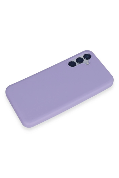 Newface Samsung Galaxy M15 Kılıf First Silikon - Lila resmi