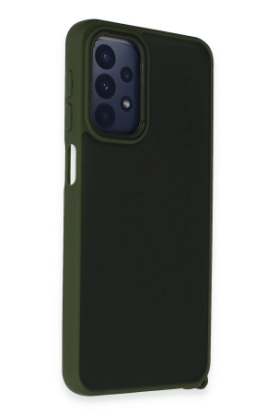 Newface Samsung Galaxy A53 5G Kılıf Elegant Kapak - Yeşil resmi