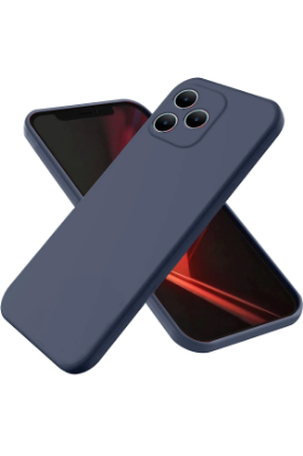 Newface Realme Note 50 4G Kılıf First Silikon - Lacivert resmi