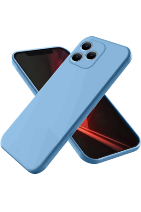 Newface Realme Note 50 4G Kılıf First Silikon - Mavi resmi